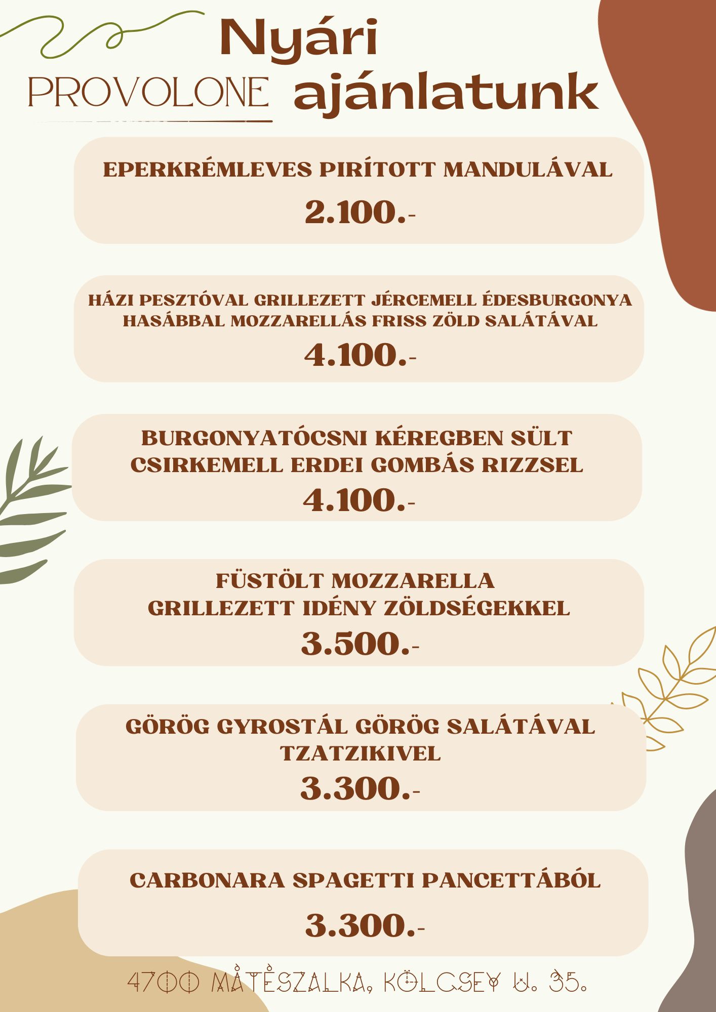 Nyári ajánlat